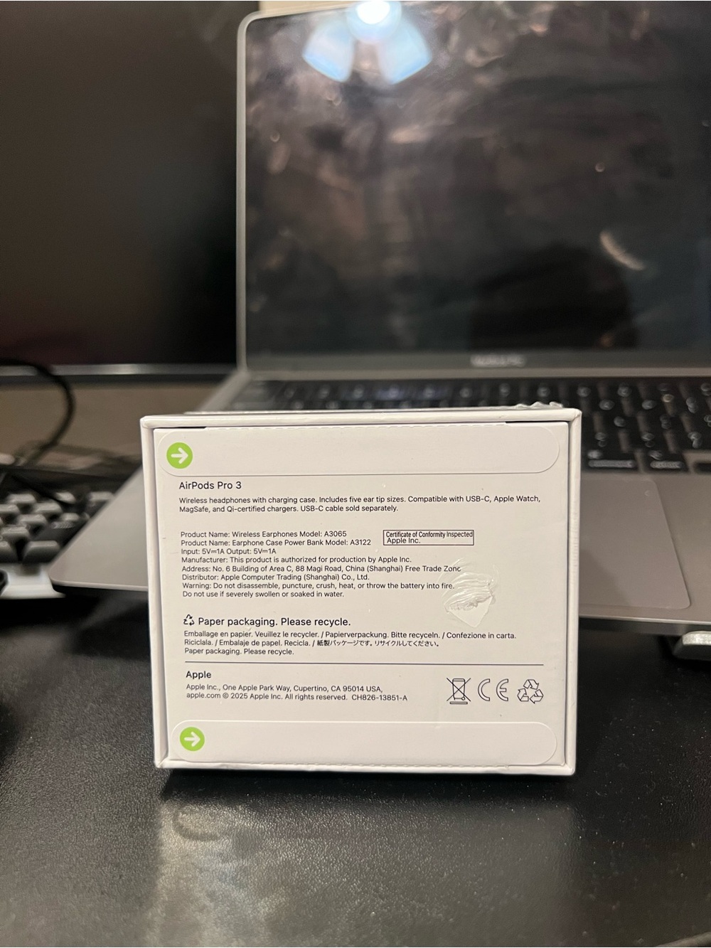 Apple AirPods Pro 3 Boxed Set - White